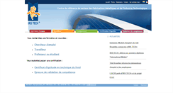 Desktop Screenshot of iristech.be